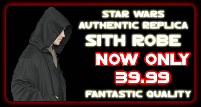 Black Jedi Robe